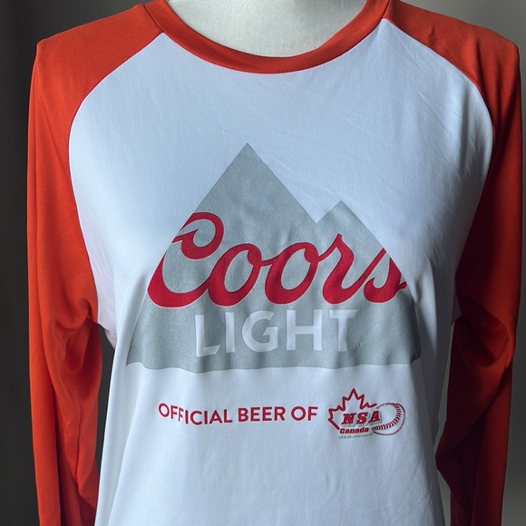 The Authentic T-Shirt Company “Coors Light” Long Sleeve Shirt - Picture 2 of 8